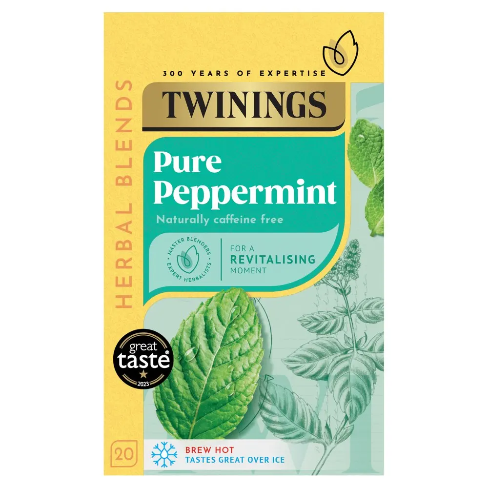 Twinings Pure Peppermint Herbal Blends 40G