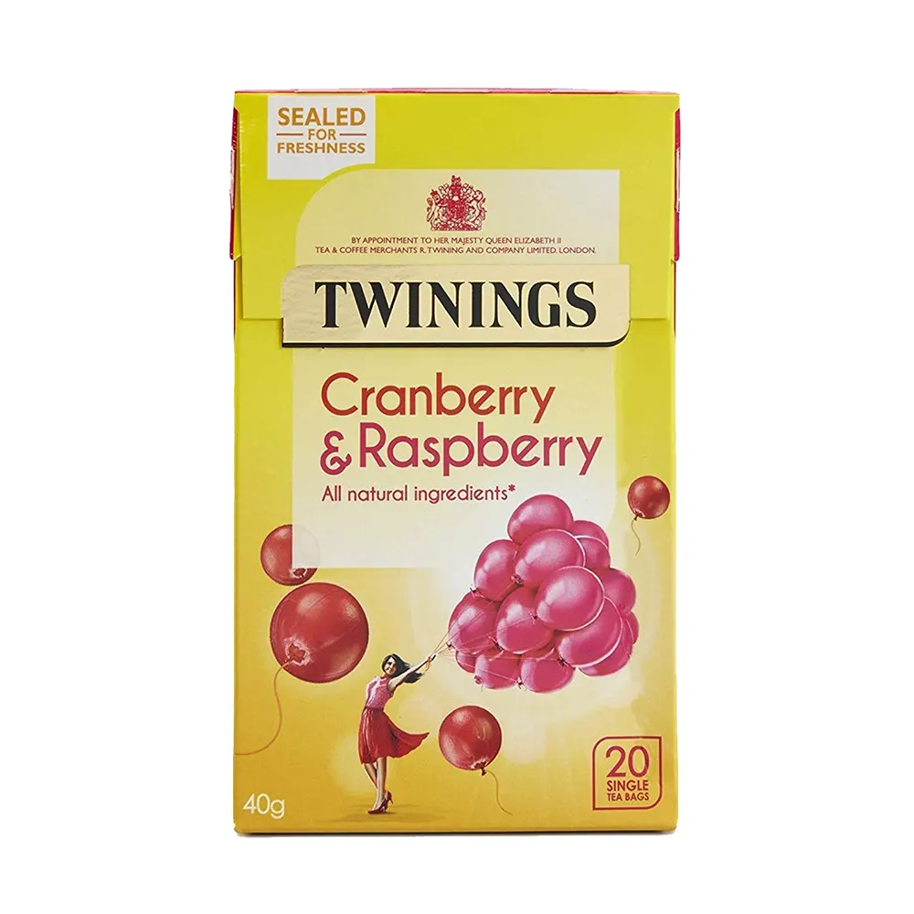 Twinings Cranberry & Raspberry Fruit Blends 40G
