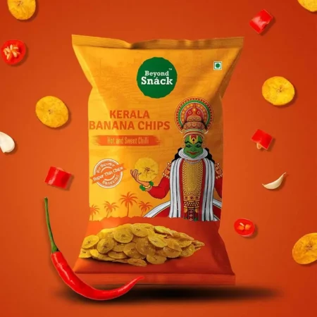 Beyond Snack Hot And Sweet Chilli Kerala Banana Chips 70G