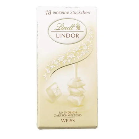 Lindt Lindor Irresistibly Smooth White 100G