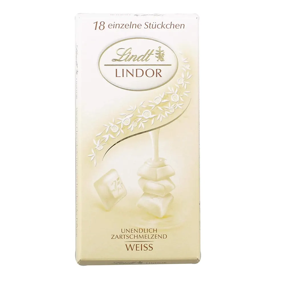 Lindt Lindor Irresistibly Smooth White 100G
