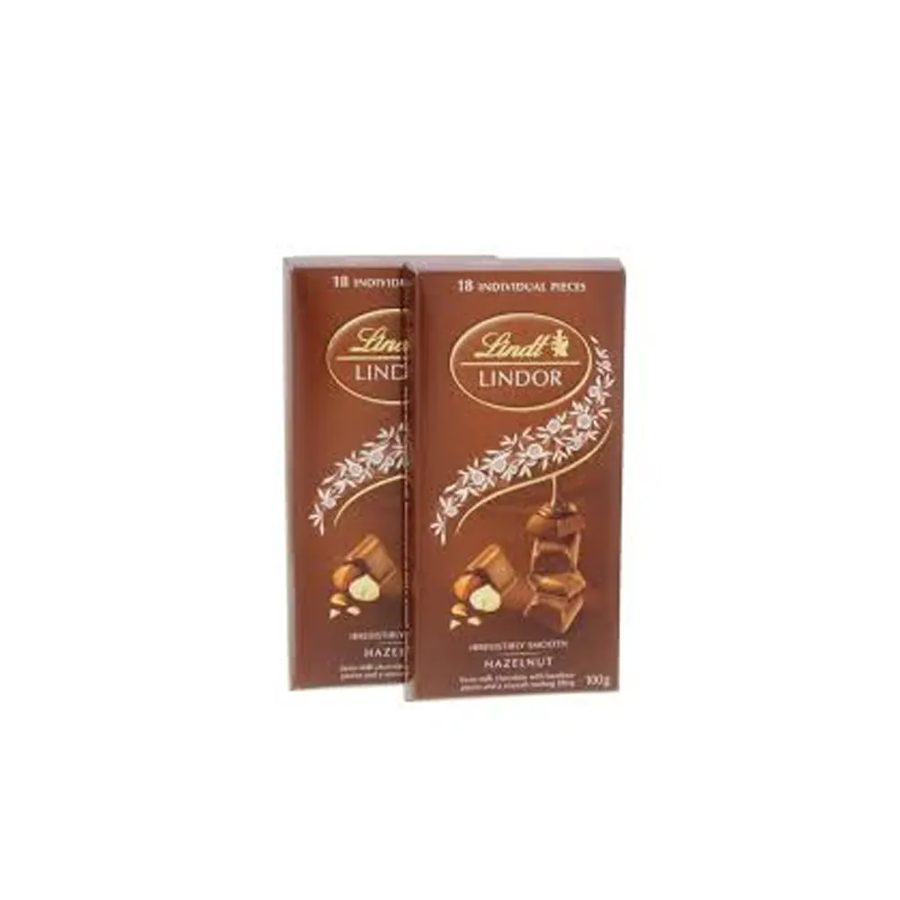 Lindit Lindor Irresistiblty Smooth Milk Dark Hazelnut Chocolate 9 * 12.5G