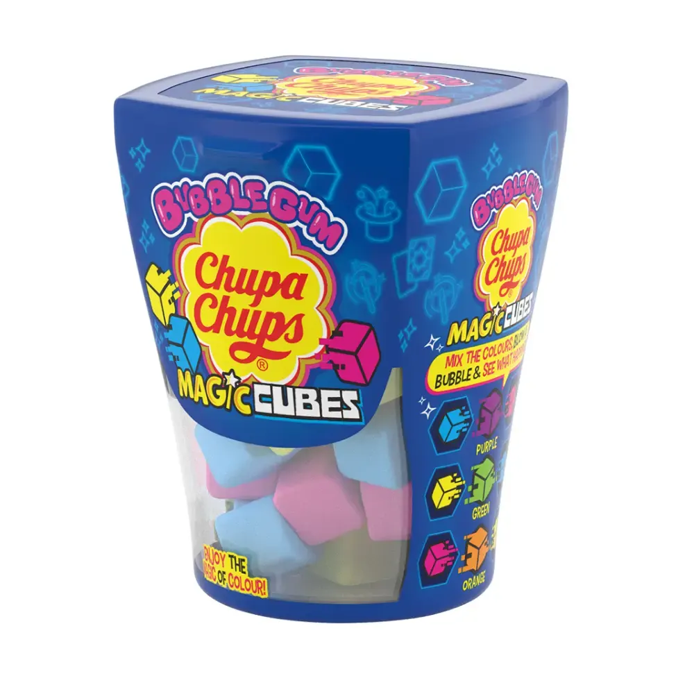 Bubble Gum Chupa Chups Magic Cubes 86G
