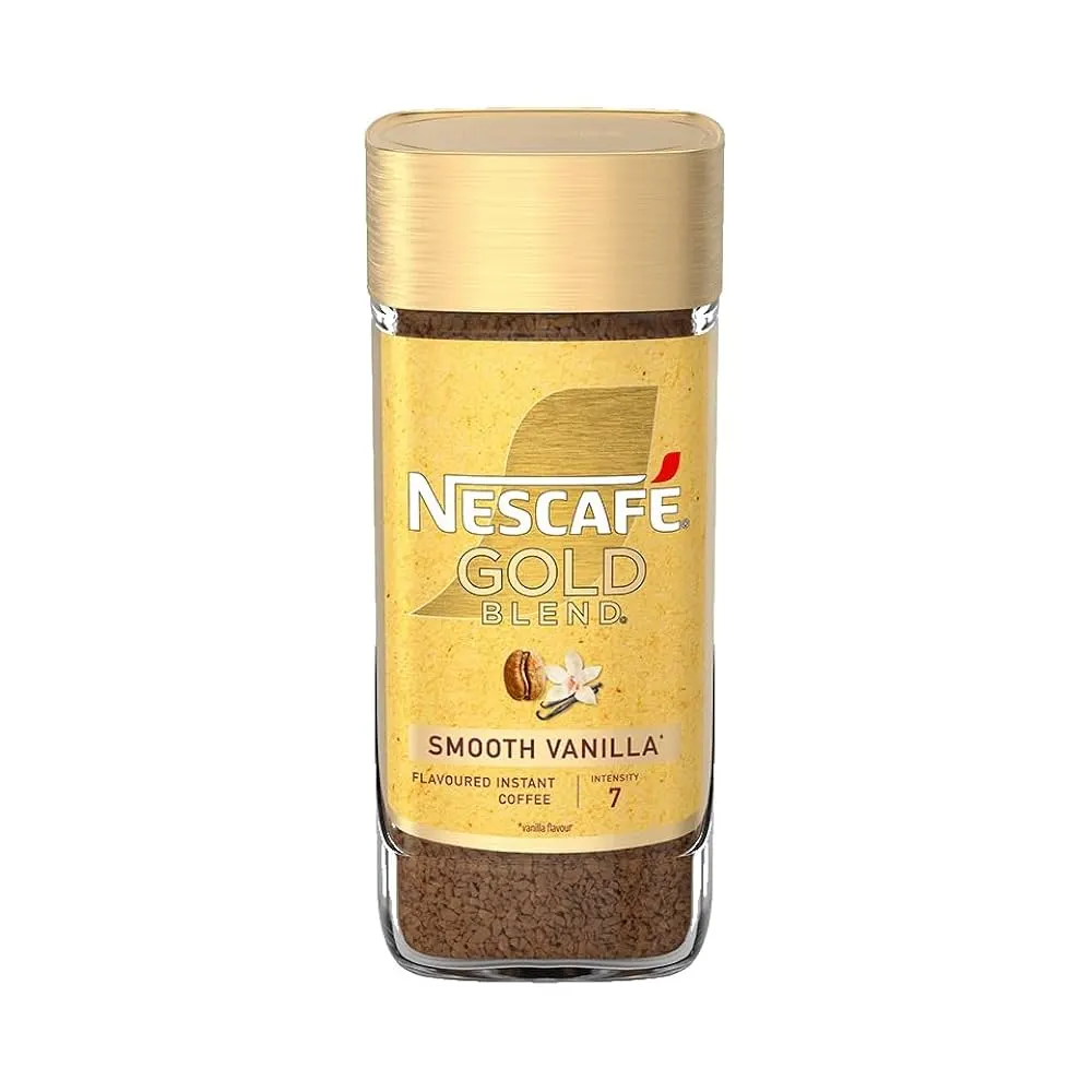 Nestle Nescafe Gold Blend Smooth Vanilla Flavoured Instant Coffee 95G