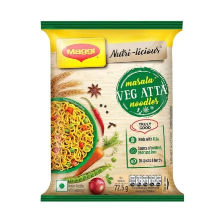 Nestle Maggi Veg Atta Nutri Licious Noodles 73.5G