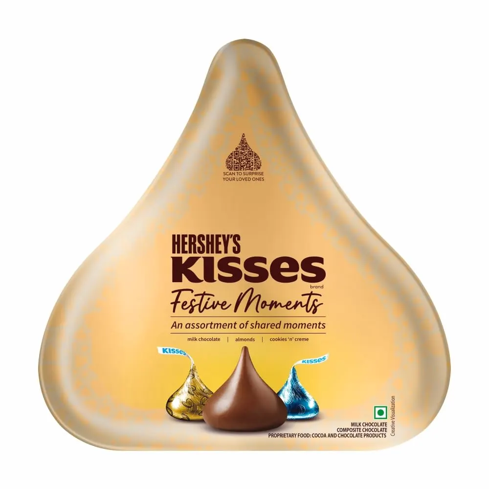 Hershey'S Kisses Festive Miments Assorted  166.5G