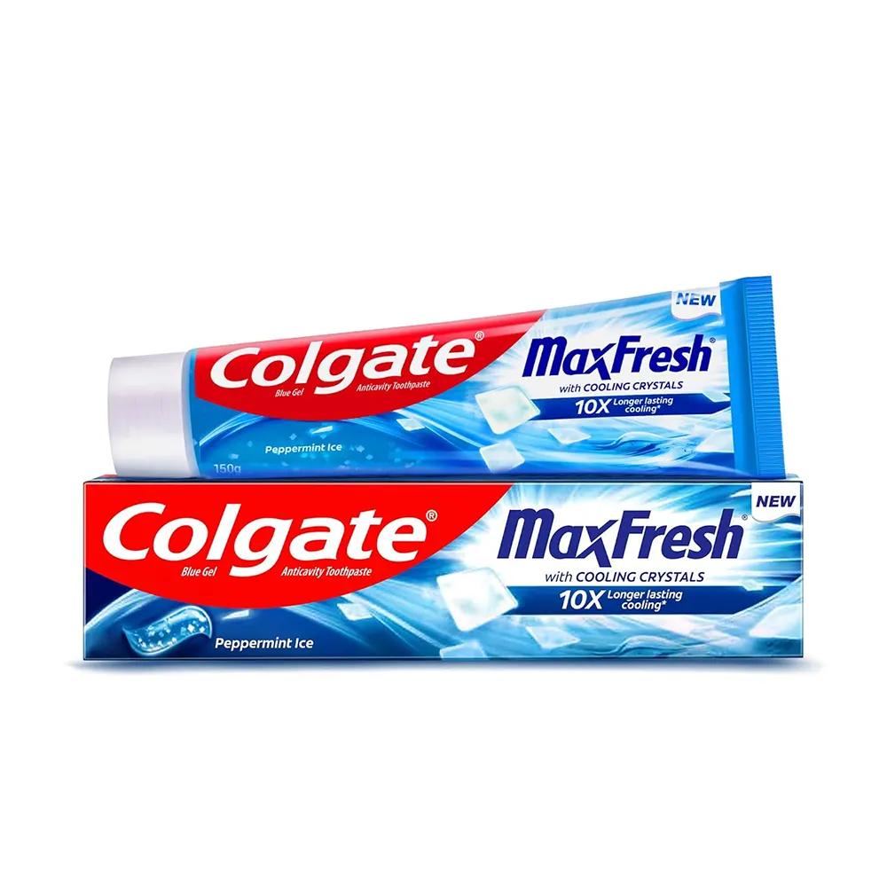 Colgate Max Fresh Blue Gel With Cooling Crystals Toothpaste 38G