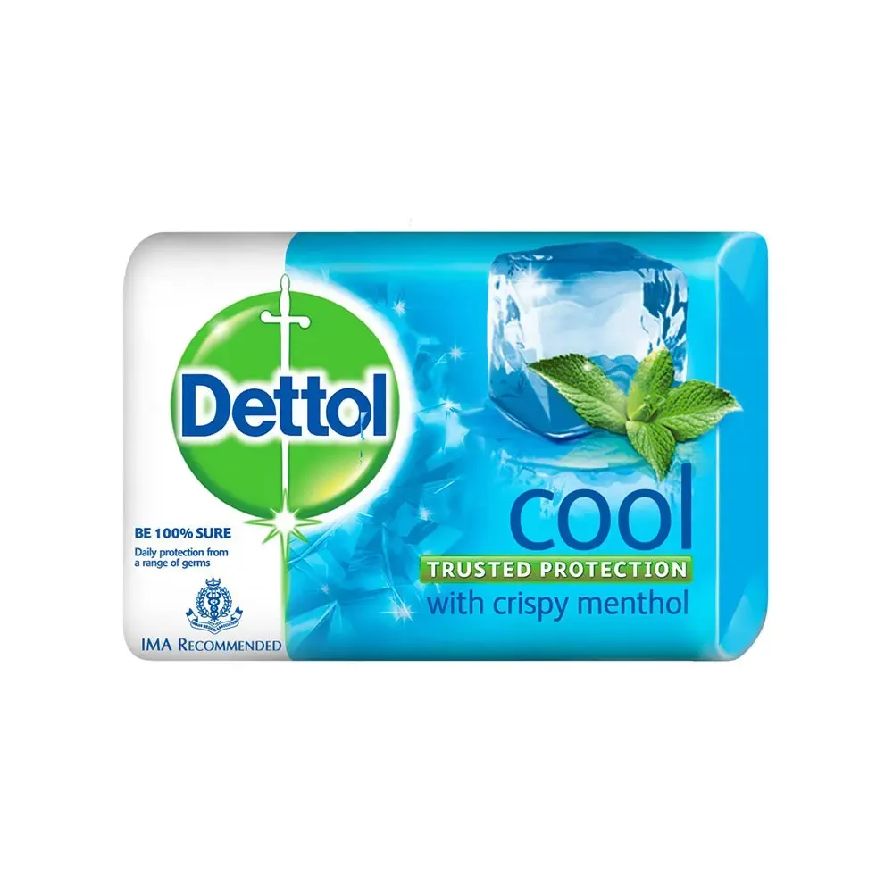 Dettol Cool With Crispy Menthol Bathing Bar 4 * 40G