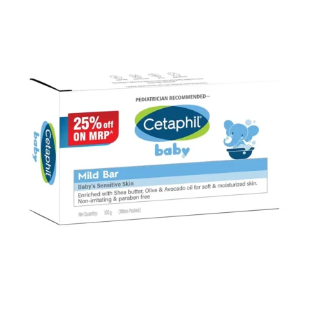 CETAPHIL BABY MILD BAR BABY'S SENSITIVE SKIN 100G