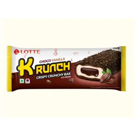 HAVMOR KRUNCH CHOCO VANILLA CRISPY CRUNCHY BAR 80ML