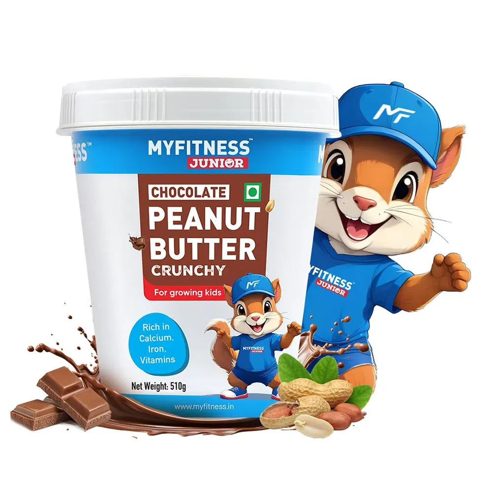 Myfitness Junior Chocolate Peanut Butter Crunchy 510G