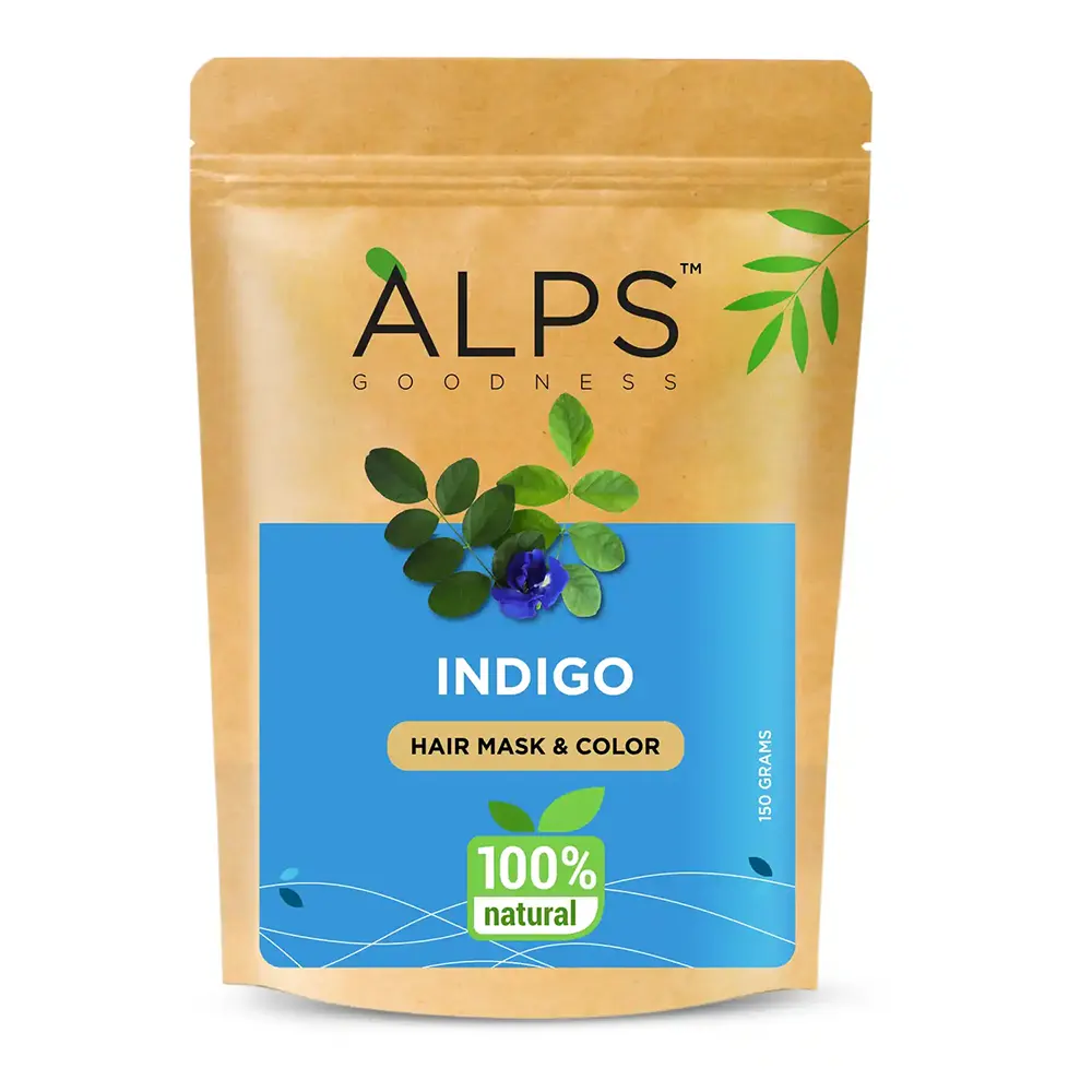 Alps Goodness Indigo Powder For Hair 100% Natural 100Ml
