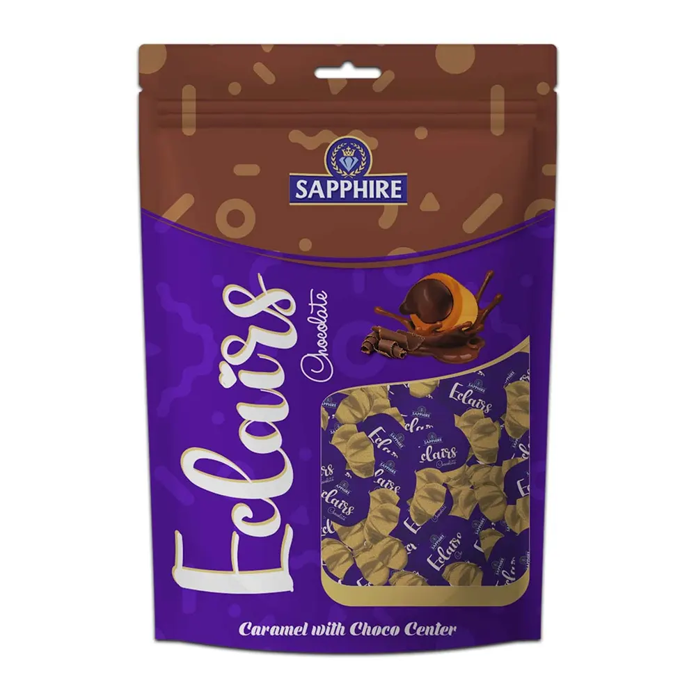 Sapphire Eclairs Milk Flavour Caramel With Choco Centre 175G