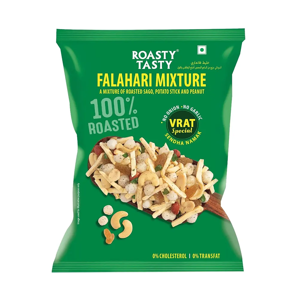 Roasty Tasty Falahari Mixture Vrat Special No Onion No Garlic 100% Roasted 150G