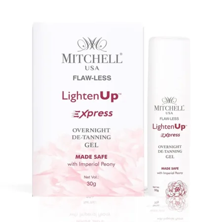 Mitchell Usa Flaw Less Lighten Up Express Overnight De Tanning Gel 30G
