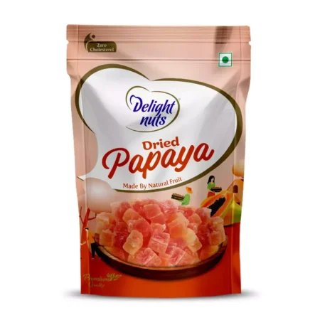 Delight Nuts Dried Papaya Made By Natural Fruit 200G