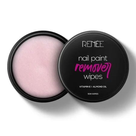 Renee Nail Paint Remover Wipes Vitamin E Almond Oil 50N