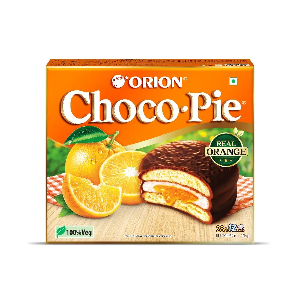 Orion Choco-Pie Real Orange 18 * 25G