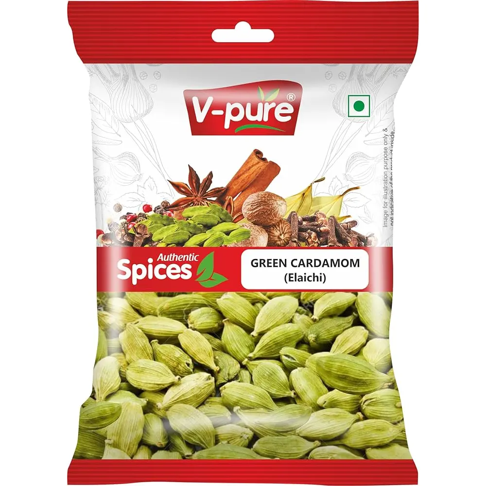 V-Pure Green Elaichi 25G
