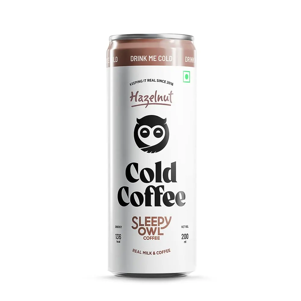 Sleepy Owl Cold Coffee Hazelnut 230Ml