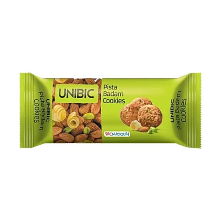 Unabic Pista Badam Cookies 72G