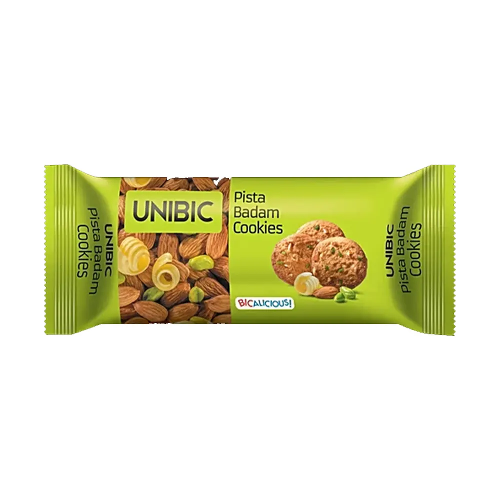 Unabic Pista Badam Cookies 72G