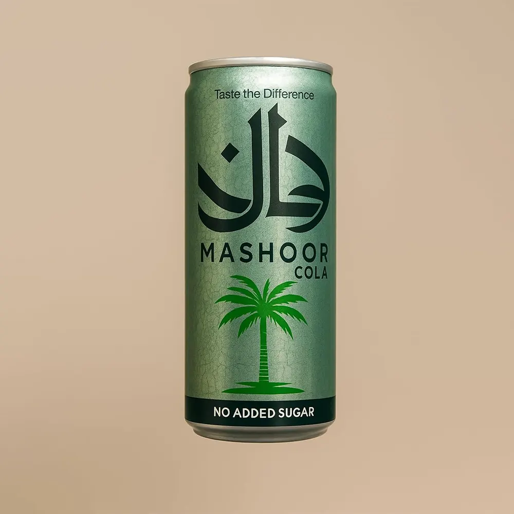 Mashoor Cola Made With Real Dates No Added Sugar 250Ml