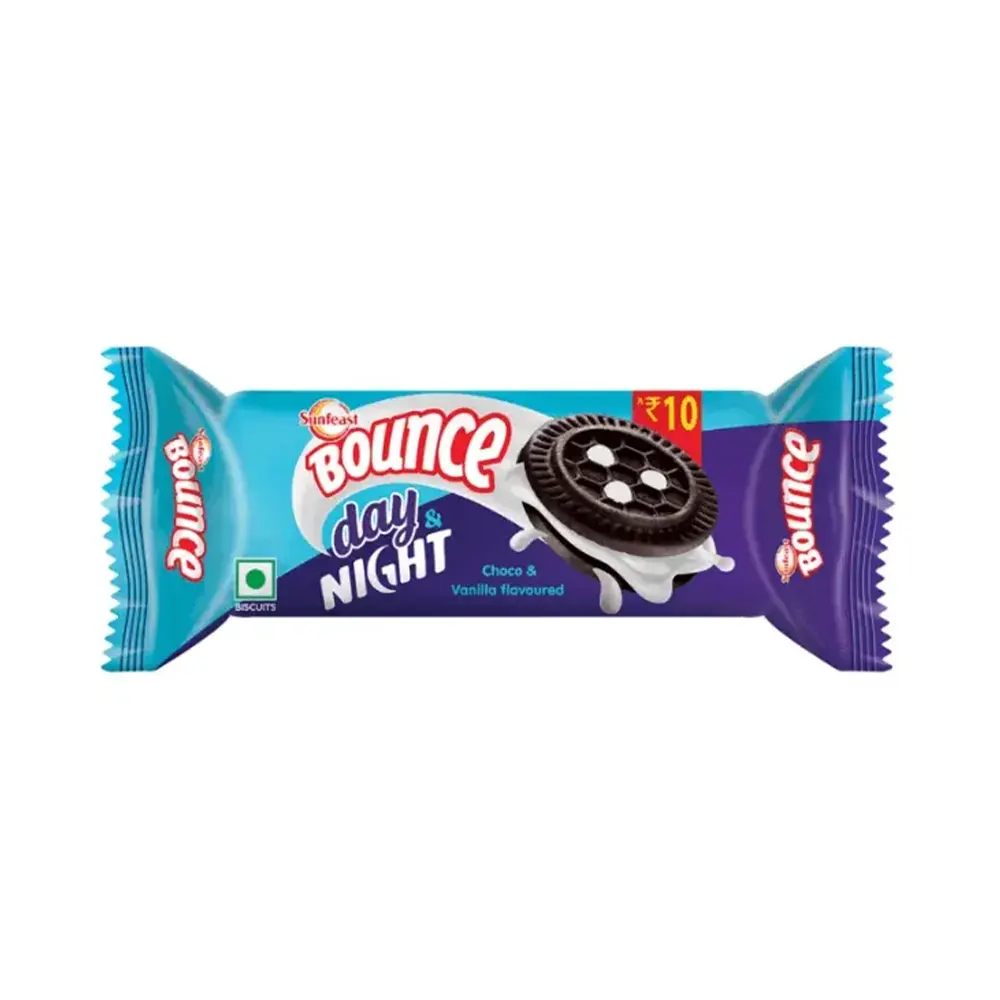 Sunfeast Bounce Day And Night Choco Vanilla Flavoured 58G