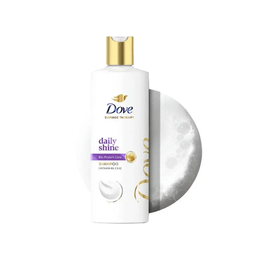 Dove Damage Therapy Daily Shine Bio Protein Care Shampoo 340Ml