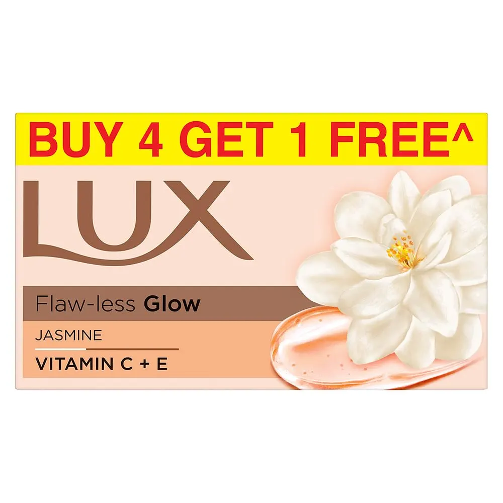 Lux Flaw Less Glow Jasmine Vitamin C+E 5 * 100G