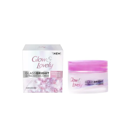 GLOW & LOVELY GLASS BRIGHT ULTRALIGHT GEL CREME 23G