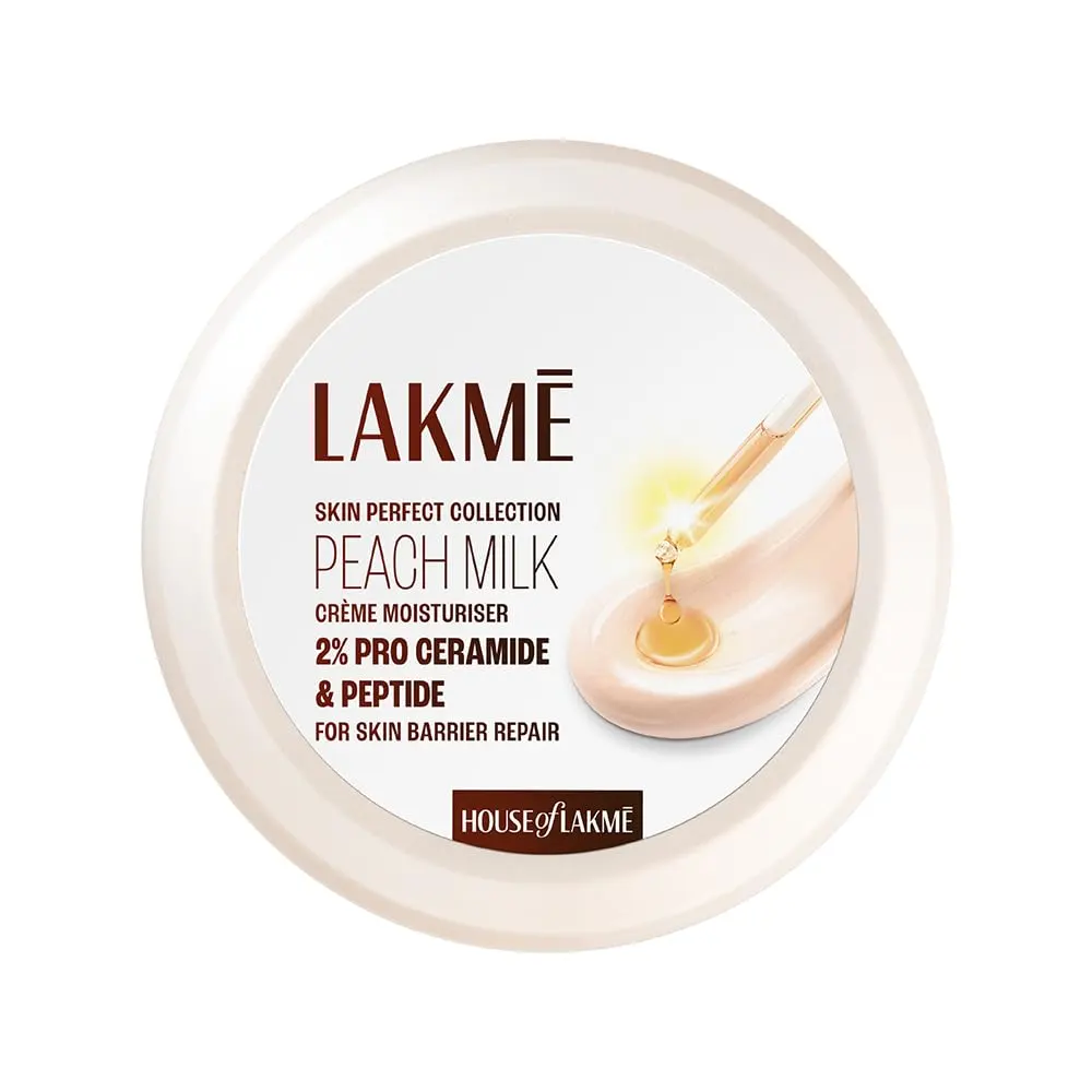 Lakme Skin Perfect Collection Peach Milk Vit E Moisturiser 25G