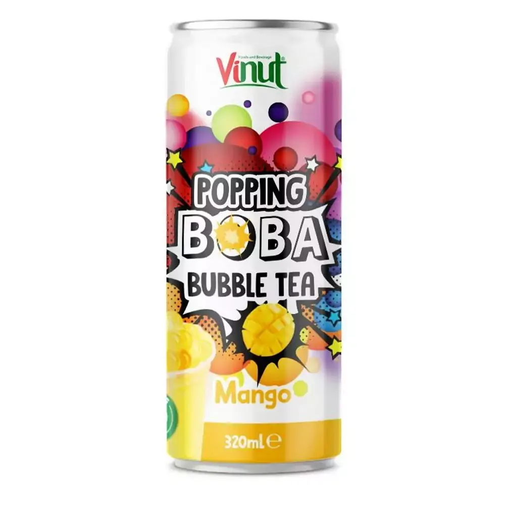 Vinut Popping Boba With Mango Juice Drink 320Ml