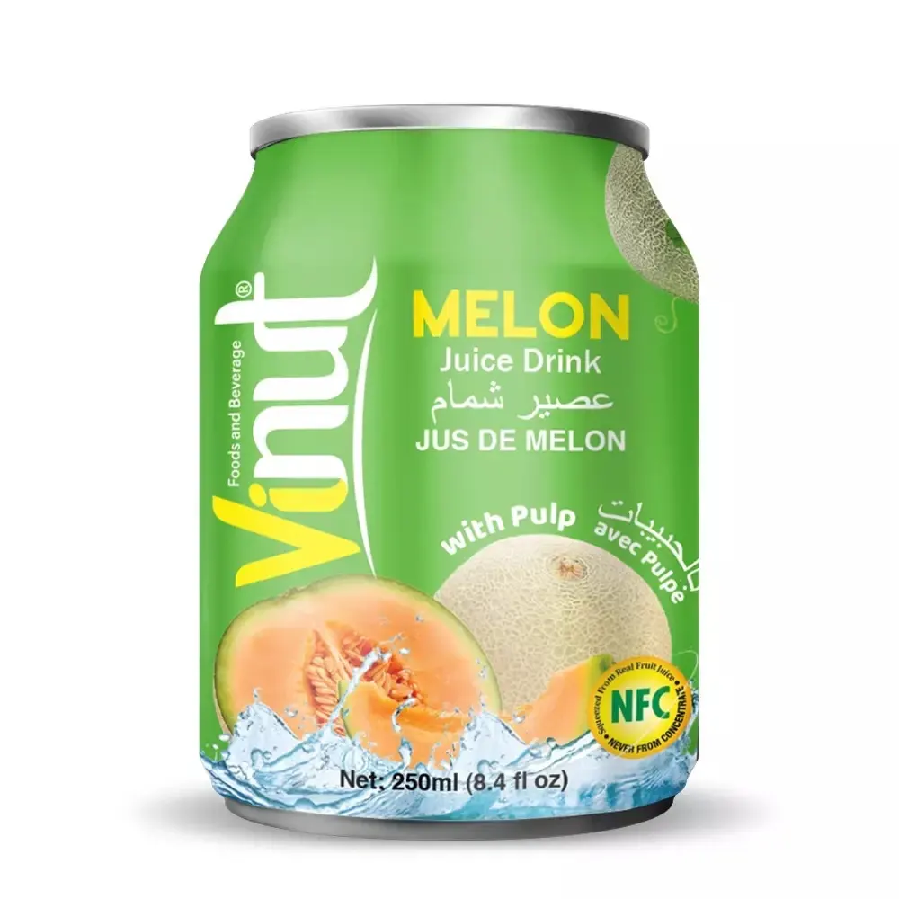 Vinut Melon Juice Drink With Pulp 250Ml