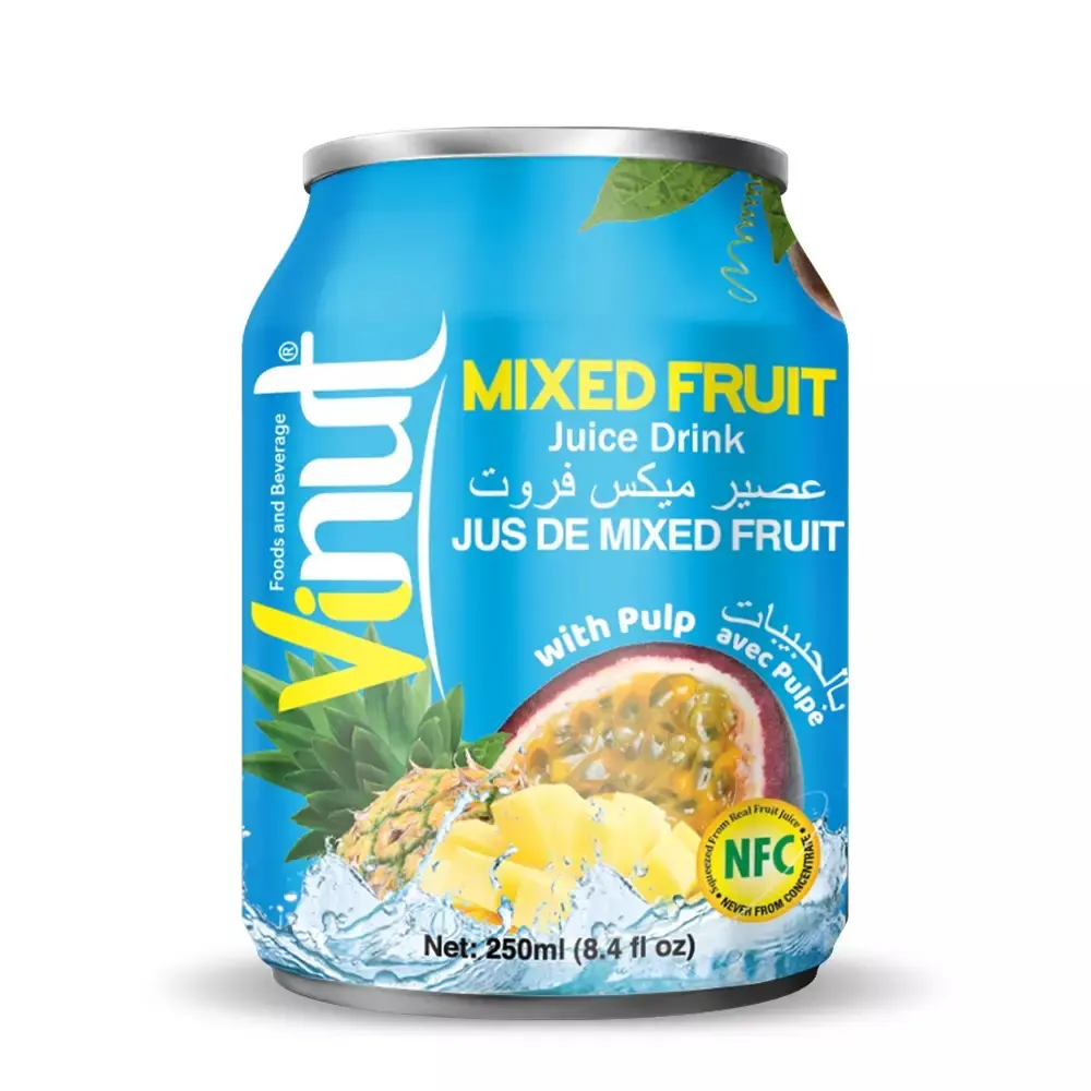 Vinut Mixed Fruit Juice Drink With Pulp 250Ml