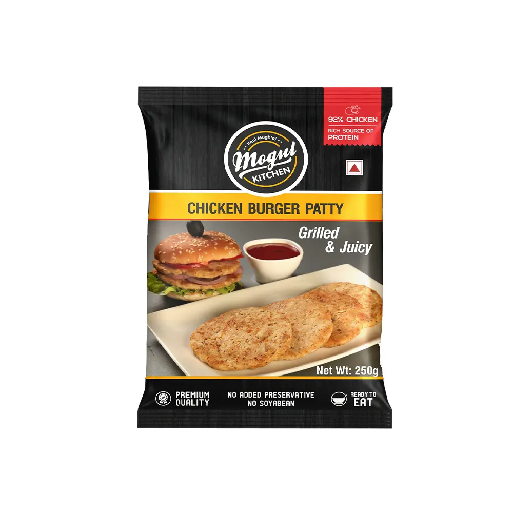 Mogul Kitchen Chicken Burger Patty 250G