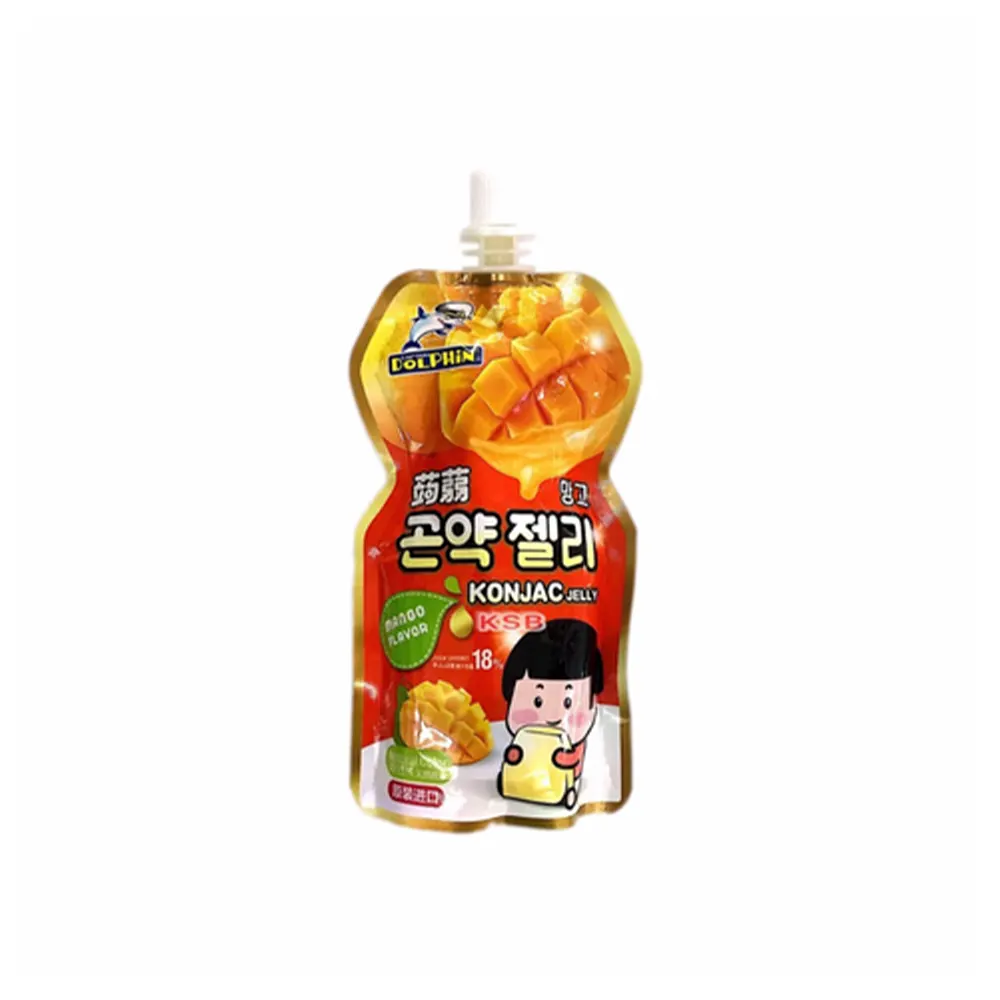 Captain Dolphine Konjac Jelly Mango Flavour 130G