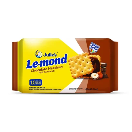 Julie'S Le-Mond Chocolate Hazelnut Puff Sandwich 288G