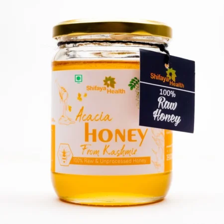 Shifaya Health Acacia Honey From Kashmir 100% Raw &Amp; Unprocessed Honey 600G