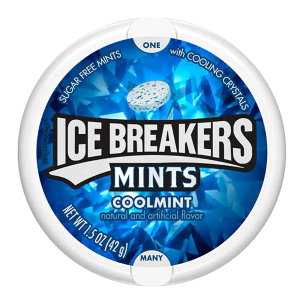 Ice Breaker Mints Cool Mint Lychee Flavour Sugarfree Candy 9G