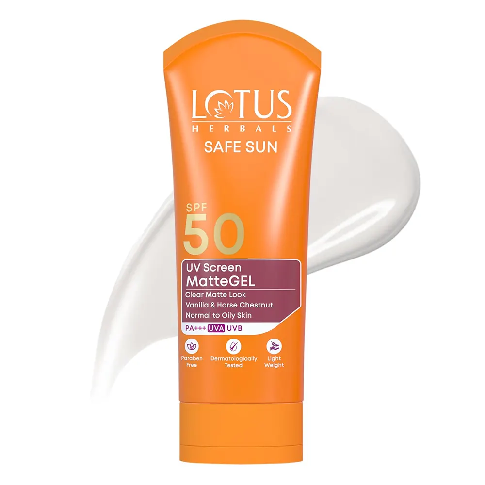 Lotus Safe Sun Uv Screen Matte Gel 100G