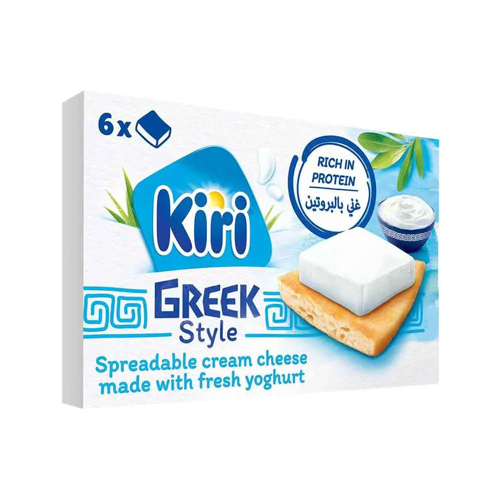 Kiri Greek Style Creamy Cheese Rich In Protein 100G