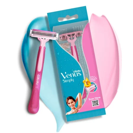Gillette Venus Simply With A Touch Of Vitamine E For Glide Razor 1N