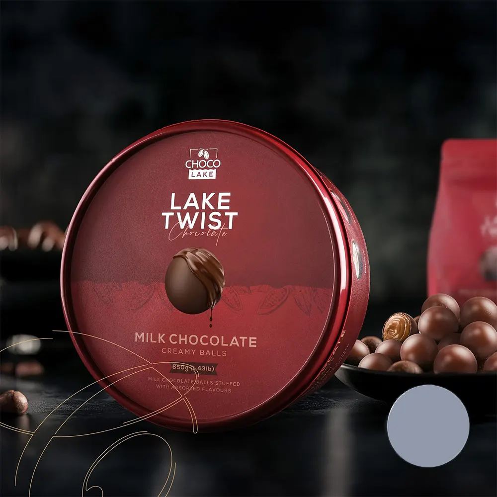 Choco Lake Twist Chocolate Milk Chocolate Creamy Balls 650G