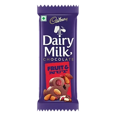 Cadbury Dairy Milk Chocolate Fruit And Nut 75G