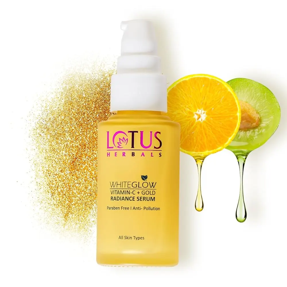 Lotus Herbals White Glow Vitamin C Gold Radiance Serum 15Ml