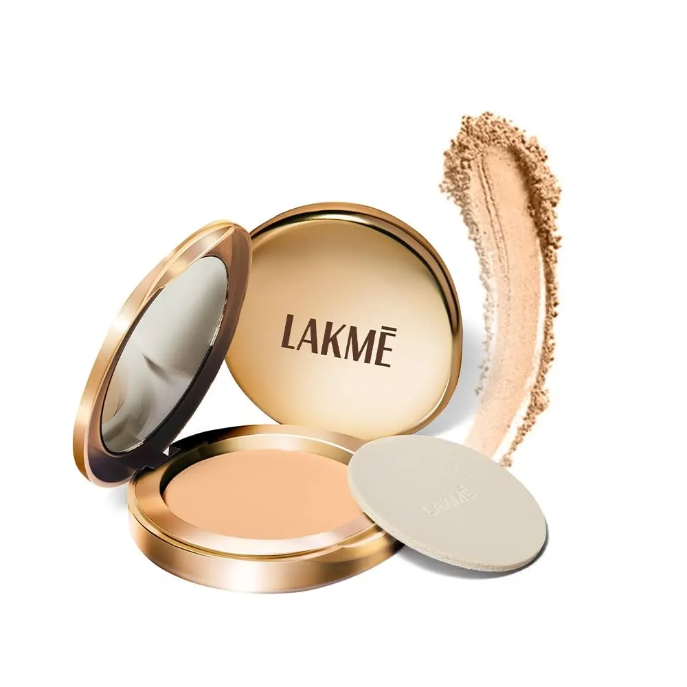 Lakme 9 To 5 Fashionista Collection Powerplay Matte Compact Melon 8G