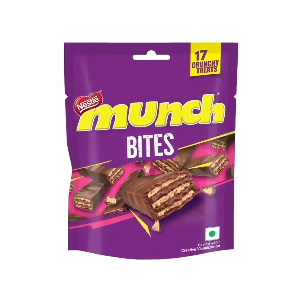 NESTLE MUNCH BITES COATED WAFER 8.7G * 17N