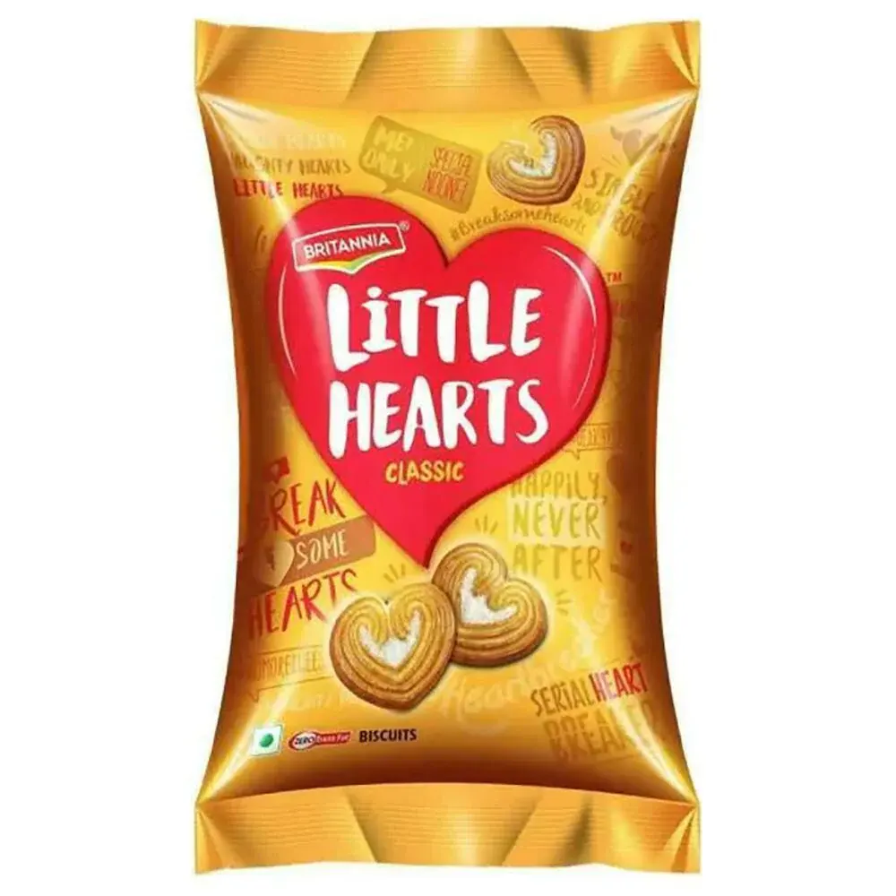 Britannia Little Hearts Classic Crunch Gift Pack 70G