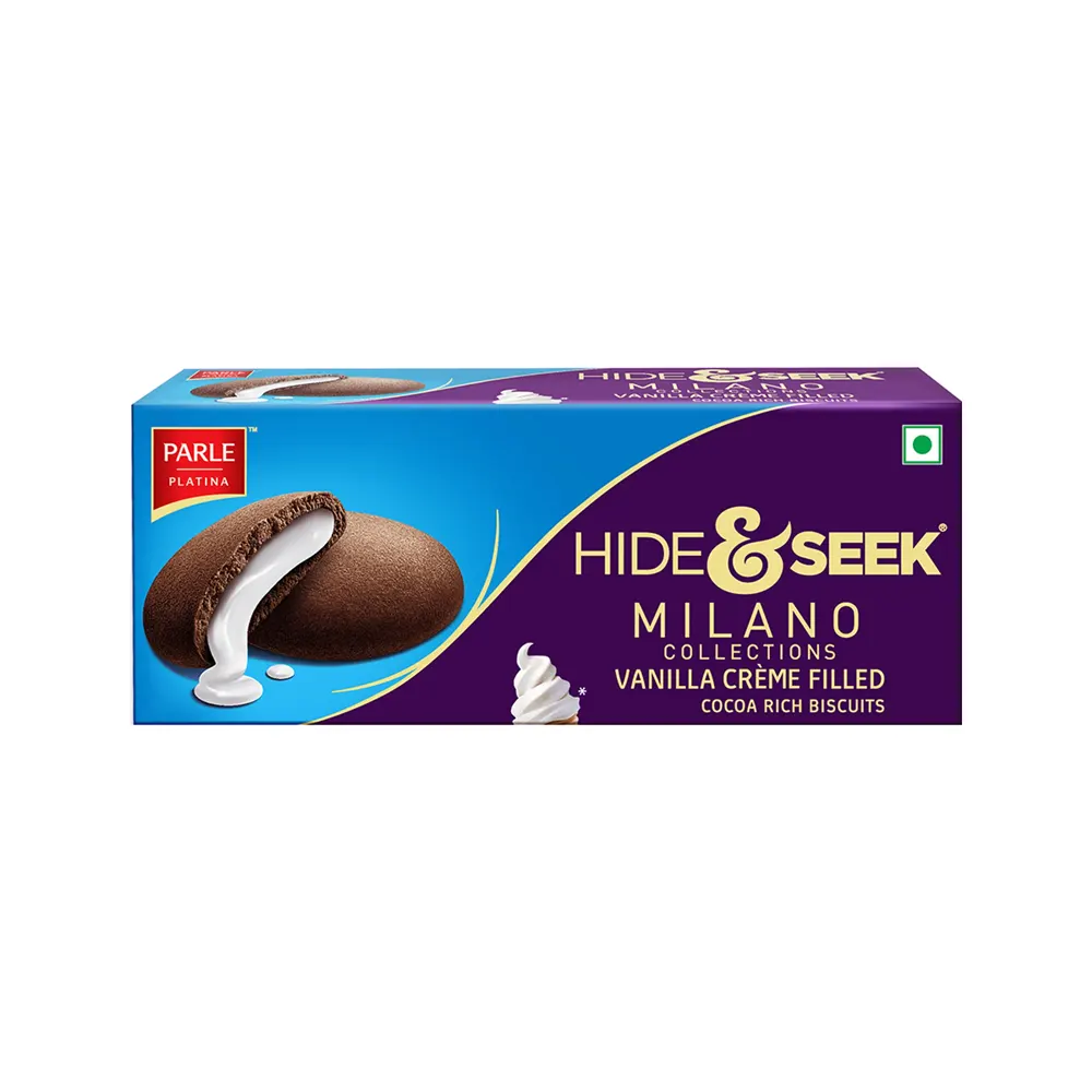 Parle Platina Hide And Seek Milano Collection Vanilla Creme Filled 20G